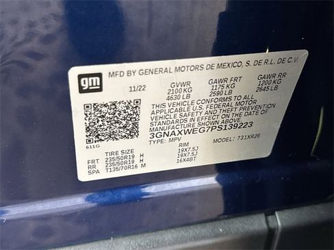 Certified 2023 Chevrolet Equinox RS image 29