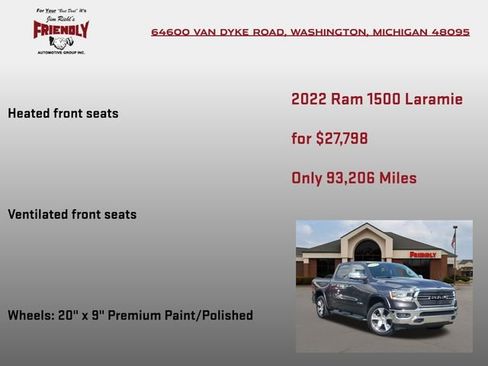 Used 2022 RAM 1500 Laramie image 25