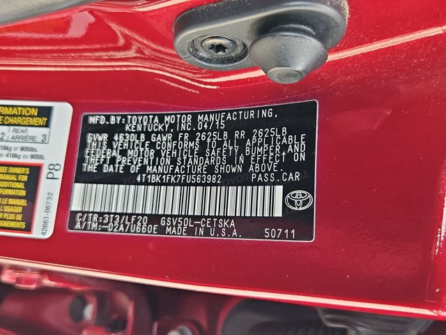 Used 2015 Toyota Camry XSE FWD image 25