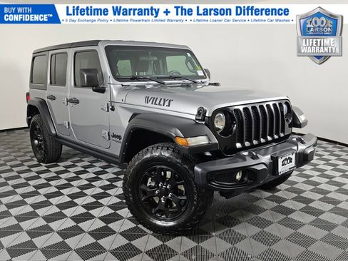 Used 2021 Jeep Wrangler Unlimited Sport image 1