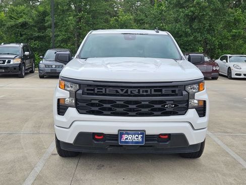 Used 2025 Chevrolet Silverado 1500 Custom w/ Turbomax Blackout Package RWD image 2