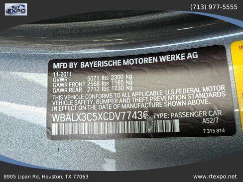 Used 2012 BMW 650i Coupe RWD image 45