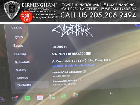 Used 2025 Tesla Cybertruck AWD Crew Cab image 2