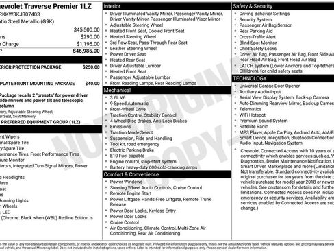 Used 2019 Chevrolet Traverse Premier FWD image 24