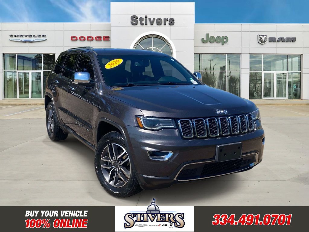 Certified 2020 Jeep Grand Cherokee Limited w/ Luxury Group II RWD image 1