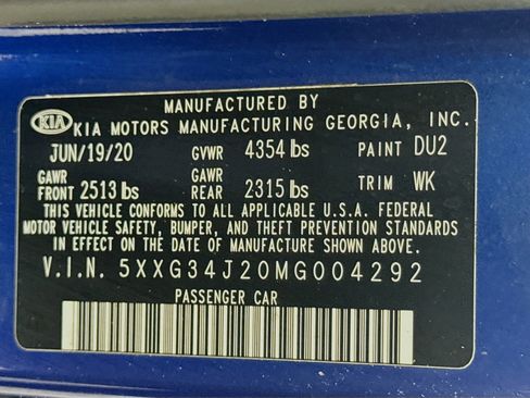 Used 2021 Kia K5 EX image 40