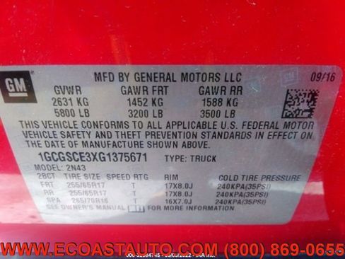 Used 2016 Chevrolet Colorado LT w/ LT Convenience Package image 10