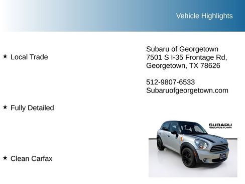 Used 2014 MINI Cooper Countryman FWD image 10