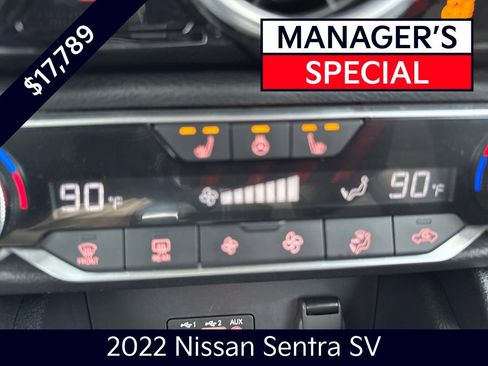 Used 2022 Nissan Sentra SV w/ All-Weather Package image 29