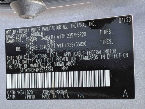 Used 2023 Toyota Highlander Limited AWD/4WD image 29