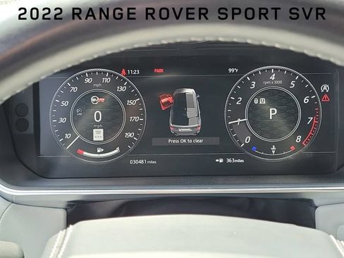 Used 2022 Land Rover Range Rover Sport SVR AWD/4WD image 29
