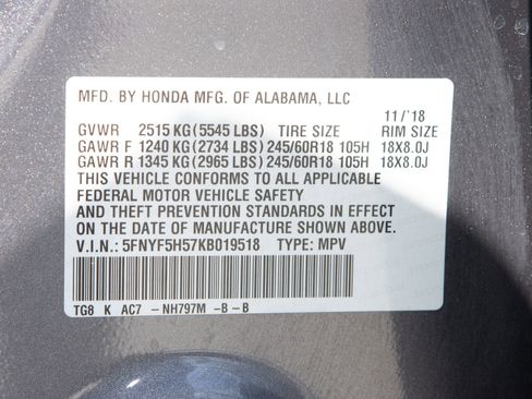 Used 2019 Honda Pilot EX-L image 39