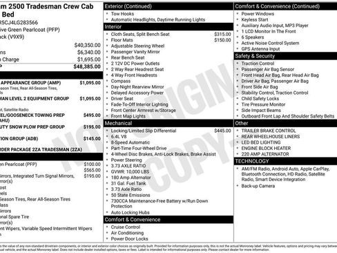 Used 2020 RAM 2500 Tradesman image 2