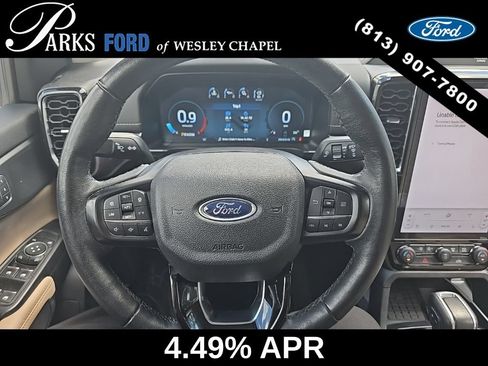Used 2025 Ford Ranger Lariat w/ Chrome Accent Package RWD image 7