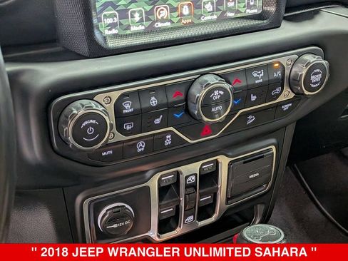 Used 2018 Jeep Wrangler Unlimited Sahara AWD/4WD image 22
