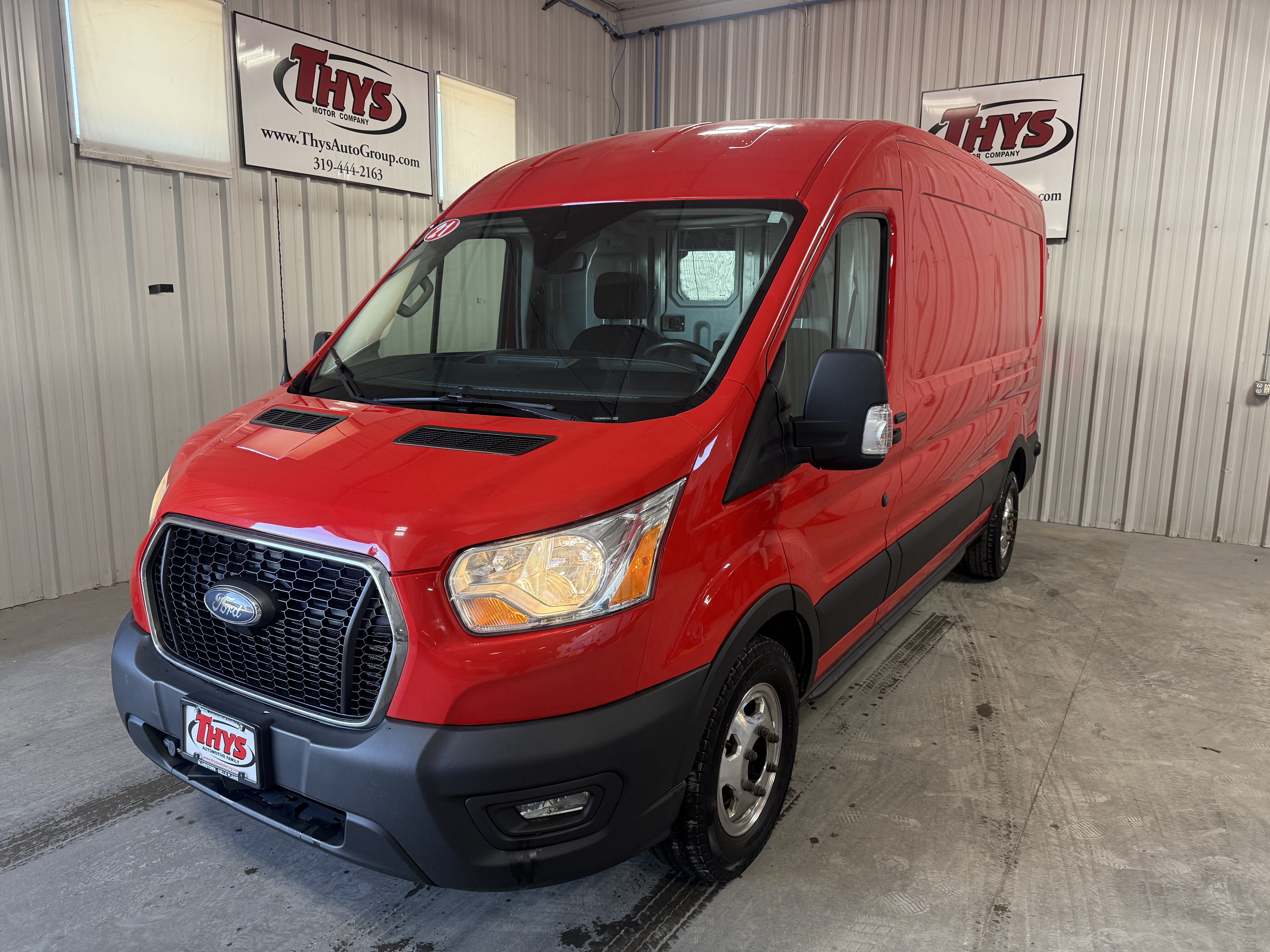 Used 2021 Ford Transit 250 Medium Roof AWD w/ Interior Upgrade Package image 14