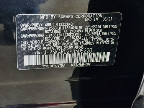 Used 2023 Subaru Forester Touring AWD/4WD image 42