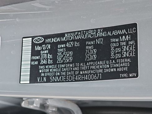 Used 2024 Hyundai Tucson Limited image 34