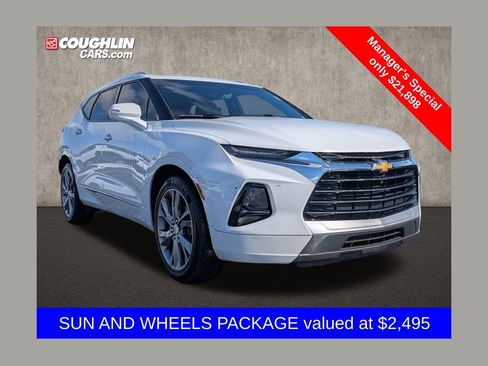 Used 2019 Chevrolet Blazer Premier w/ Sun and Wheels Package AWD/4WD image 1