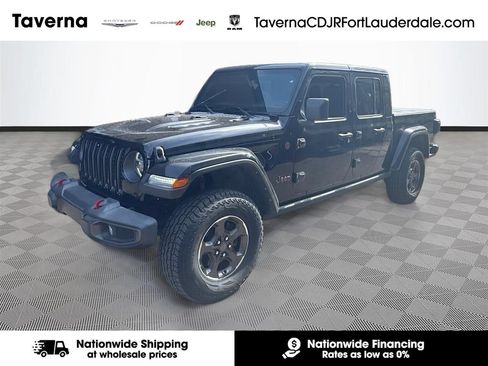 Used 2022 Jeep Gladiator Rubicon w/ LED Lighting Group AWD/4WD image 1