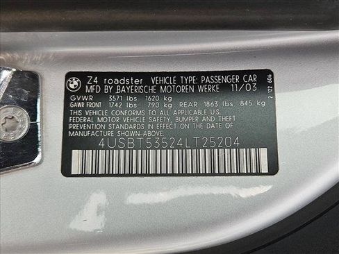 Used 2004 BMW Z4 3.0i RWD image 21