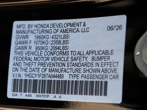 New 2026 Honda Accord LX image 23