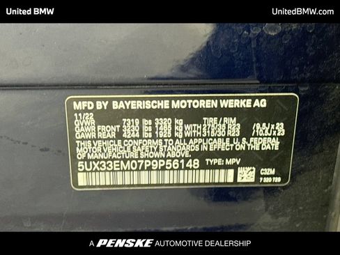 Used 2023 BMW X7 M60i w/ Executive Package AWD/4WD image 23