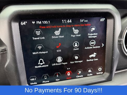 Used 2021 Jeep Wrangler Unlimited Sahara w/ Uconnect 4C Nav & Sound Group image 19