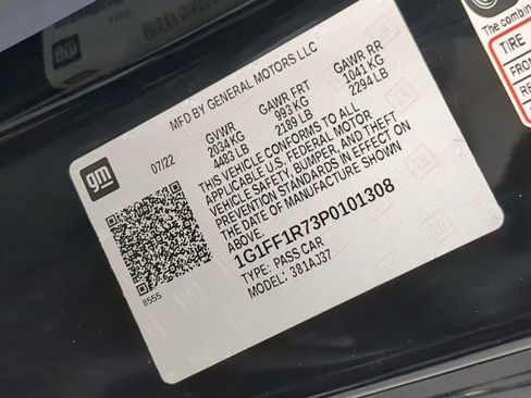 Used 2023 Chevrolet Camaro LT w/ RS Package RWD image 38