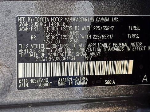 New 2025 Toyota RAV4 XLE image 24