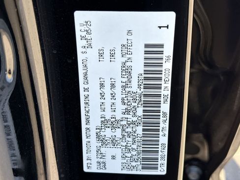 New 2025 Toyota Tacoma SR w/ SR Upgrade Package AWD/4WD image 34