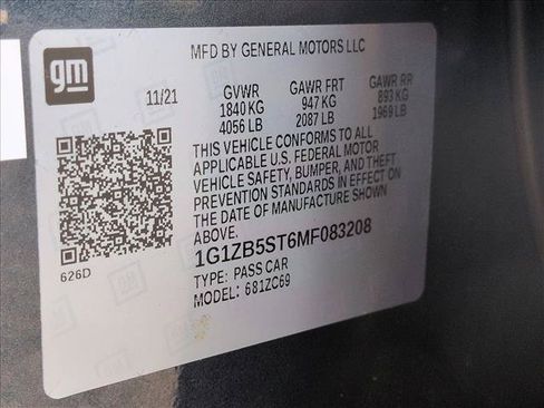 Used 2021 Chevrolet Malibu LS FWD image 23