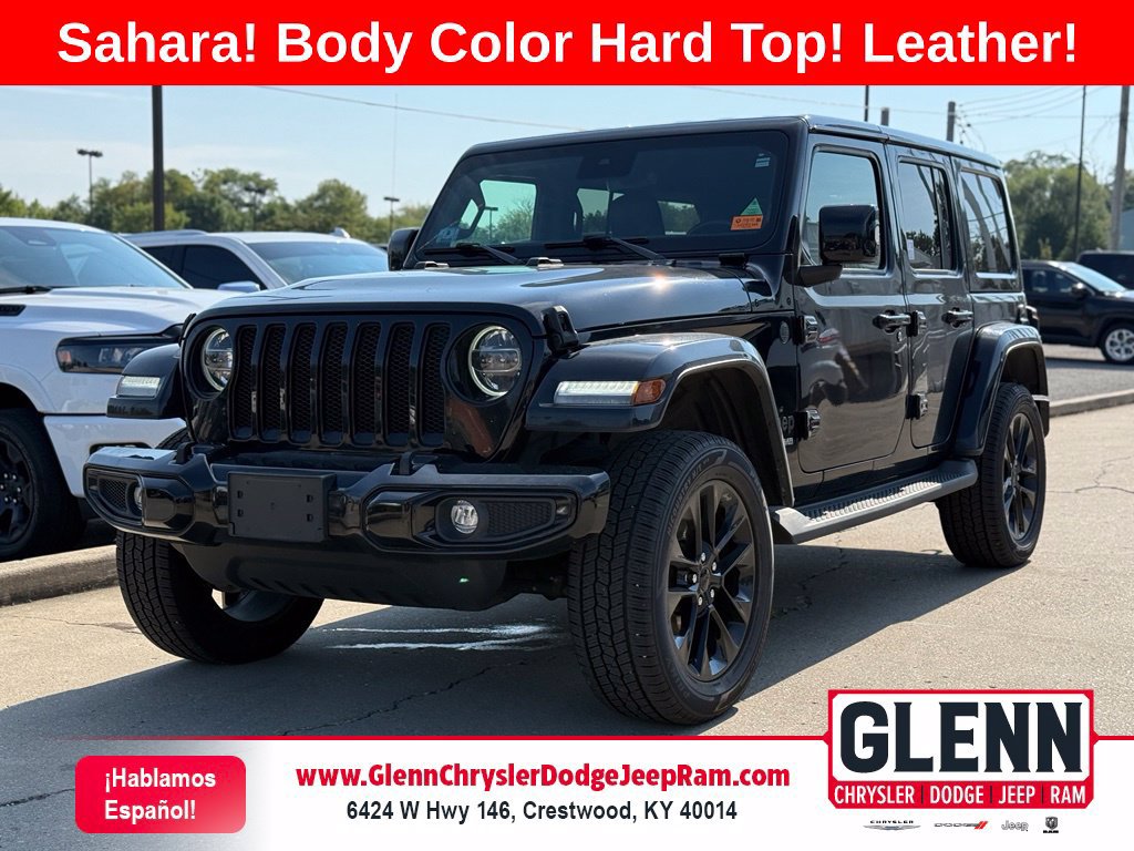 Used 2022 Jeep Wrangler Unlimited Sahara AWD/4WD image 1