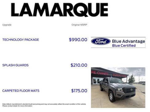 Used 2023 Nissan Frontier S w/ Technology Package AWD/4WD image 10