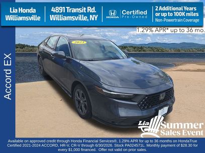 Certified 2023 Honda Accord EX