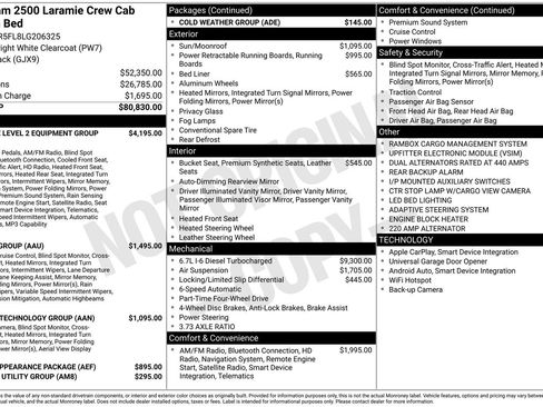 Used 2020 RAM 2500 Laramie image 12