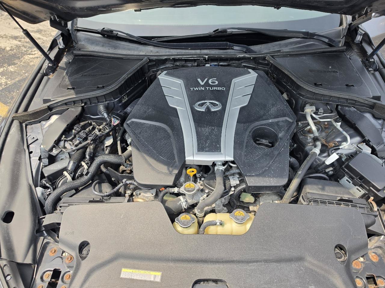 Used 2016 INFINITI Q50 Red Sport 400 AWD/4WD image 11