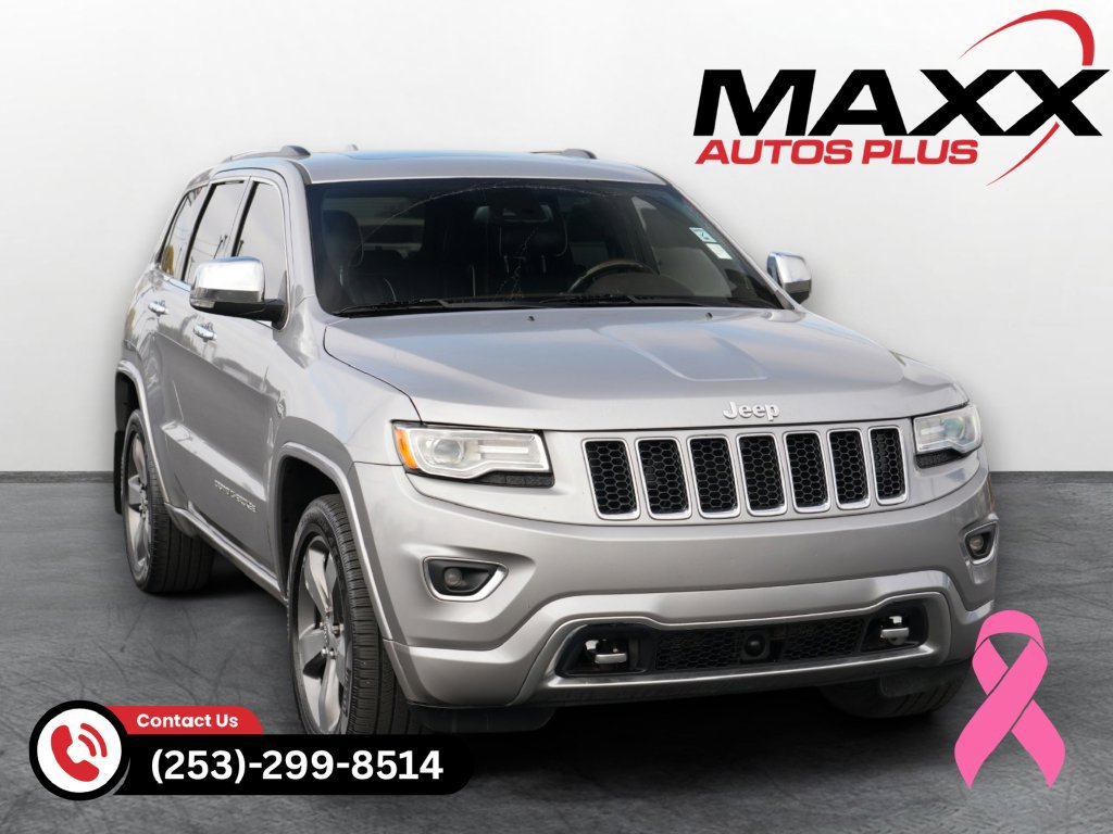 Used 2015 Jeep Grand Cherokee Overland w/ Advanced Technology Group AWD/4WD image 1