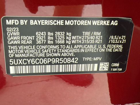 Used 2023 BMW X6 xDrive40i w/ Luxury Seating Package AWD/4WD image 19