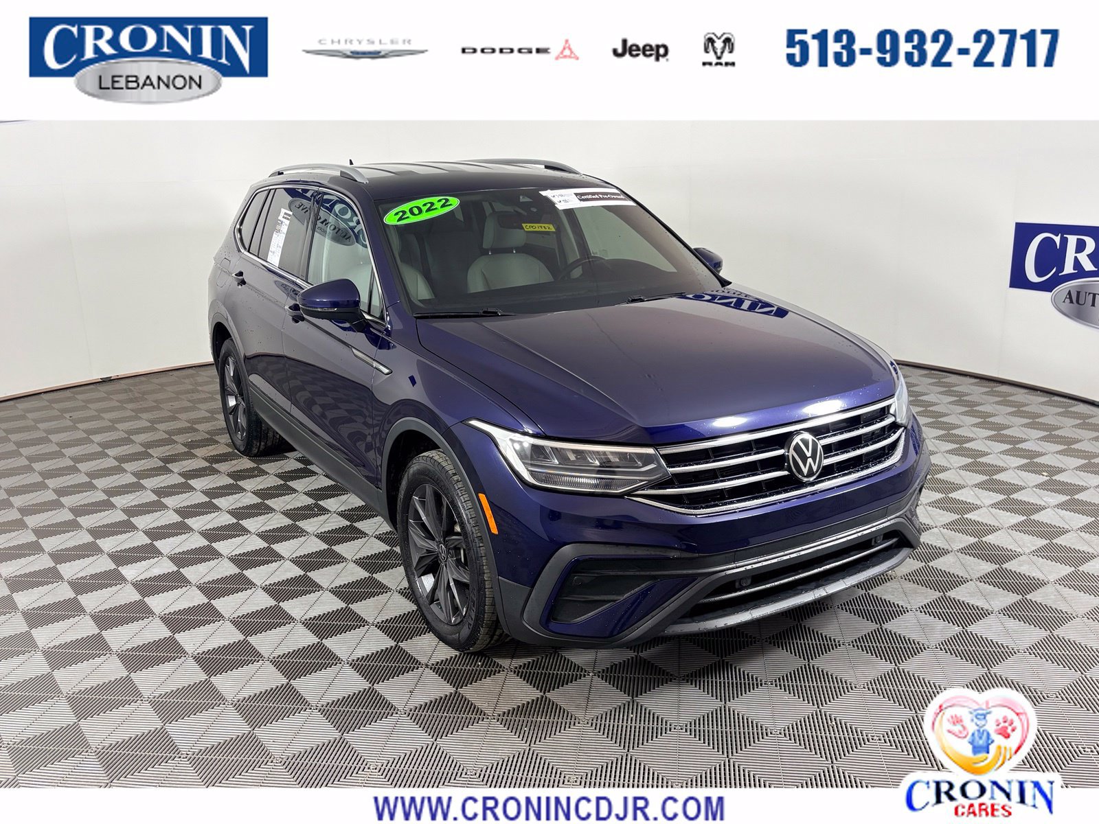 Used 2022 Volkswagen Tiguan SE FWD image 1
