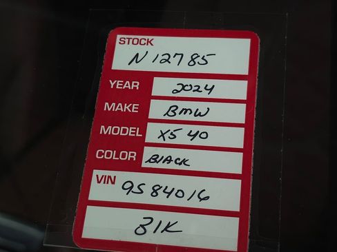 Used 2024 BMW X5 xDrive40i w/ Premium Package image 37