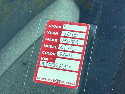 Used 2016 Honda Civic EX image 13