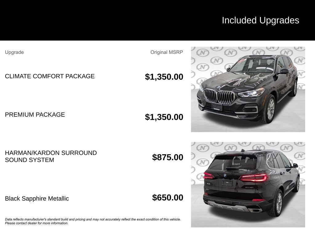 Used 2023 BMW X5 xDrive40i w/ Premium Package AWD/4WD image 3