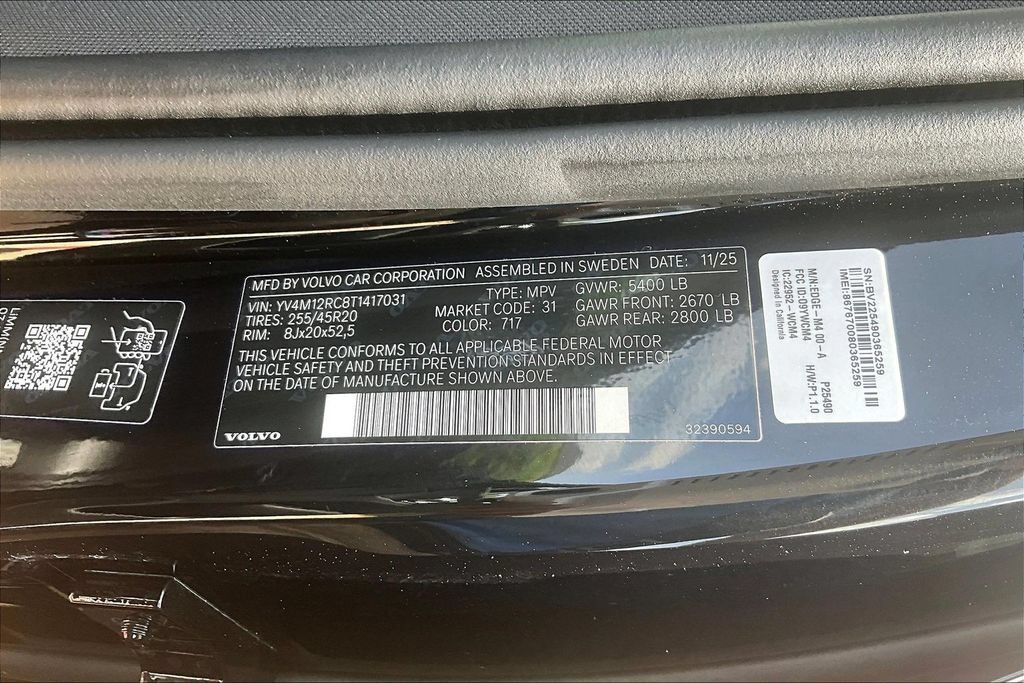 Certified 2026 Volvo XC60 B5 Plus AWD/4WD image 45