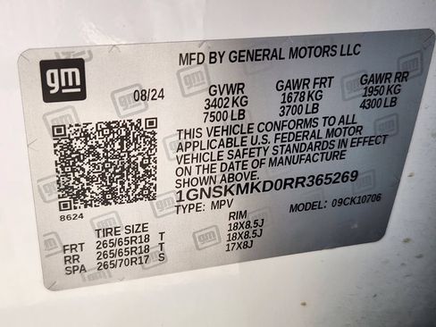 Used 2024 Chevrolet Tahoe LS w/ Driver Alert Package AWD/4WD image 31