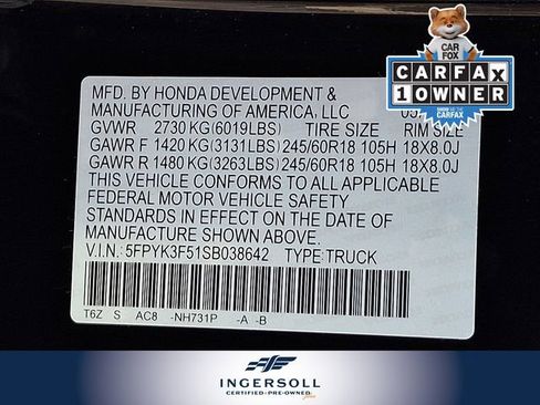 Used 2025 Honda Ridgeline RTL image 29