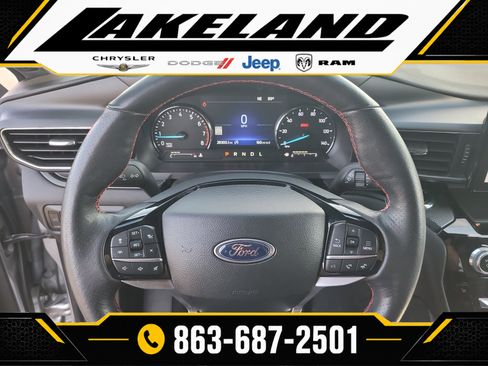 Used 2024 Ford Explorer ST-Line w/ Class IV Trailer Tow Package RWD image 28
