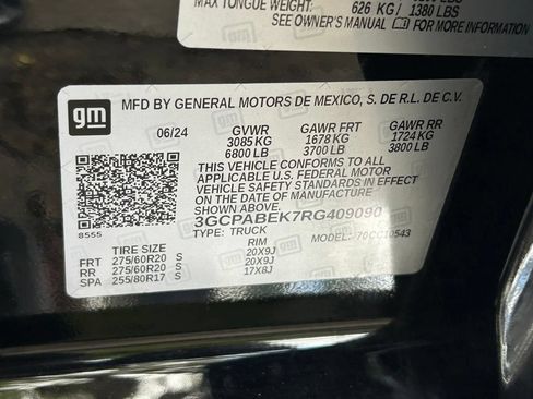 Used 2024 Chevrolet Silverado 1500 Custom RWD image 45