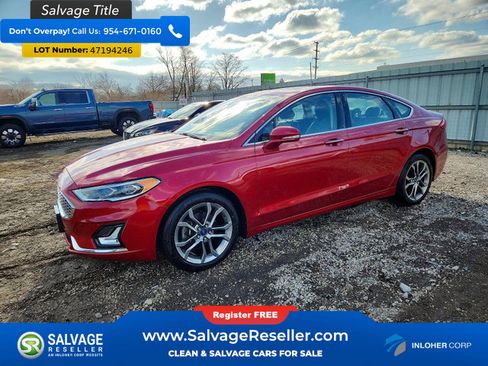 Used 2020 Ford Fusion Titanium image 1