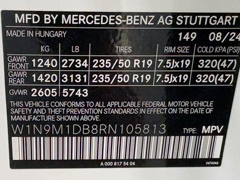 Certified 2024 Mercedes-Benz EQB 350 4MATIC SUV image 34